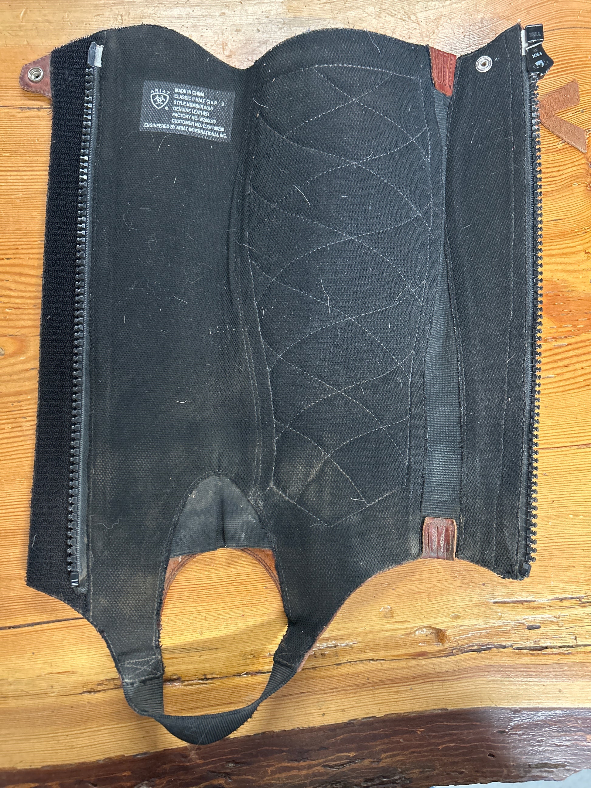 Ariat Brown Paddock Boots & Half Chaps-Riding Boots-Consignment-Evolution Equestrian Co.