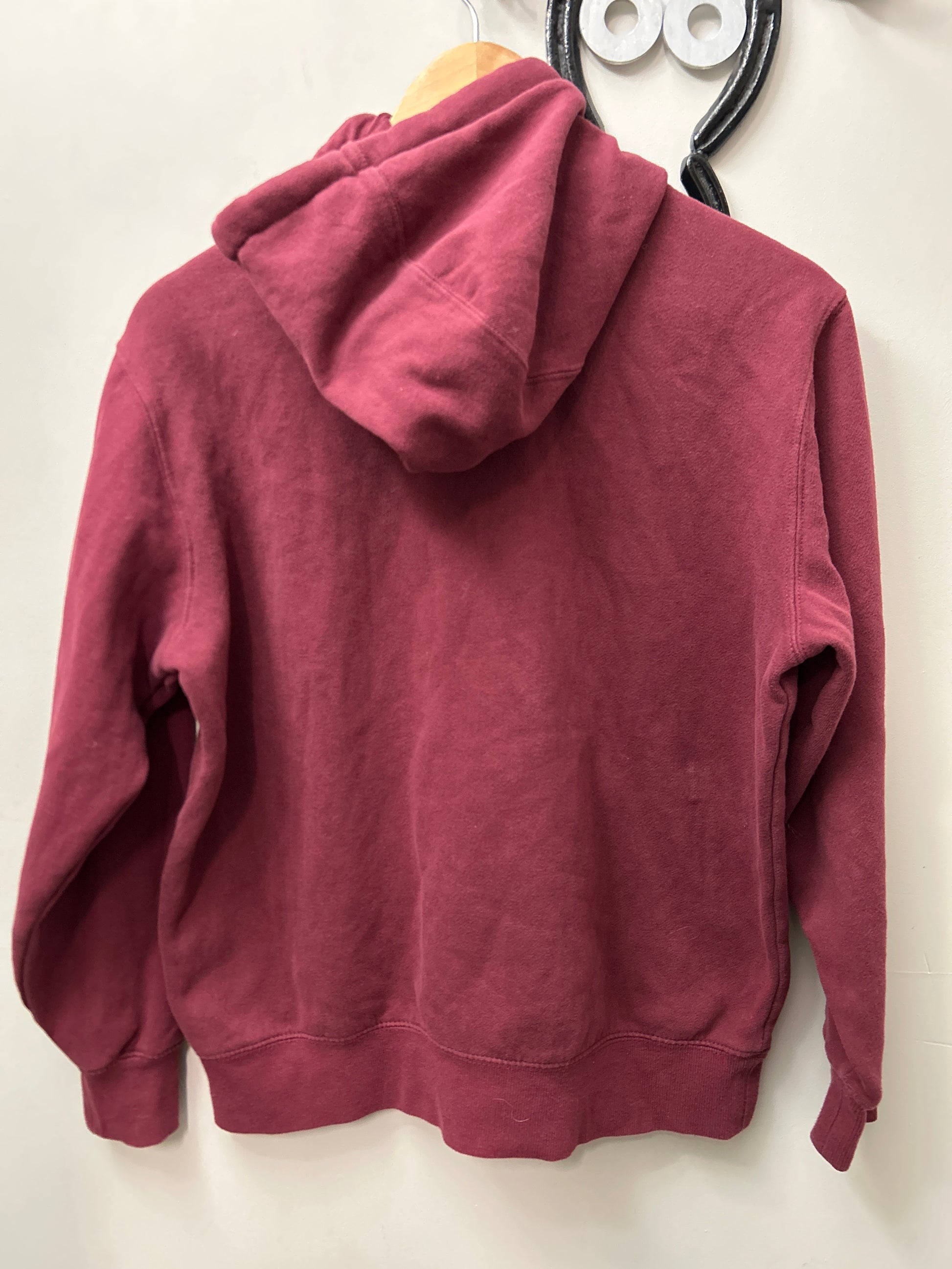 Ariat Burgundy Hoody Medium-Sweatershirt-Consignment-Evolution Equestrian Co.