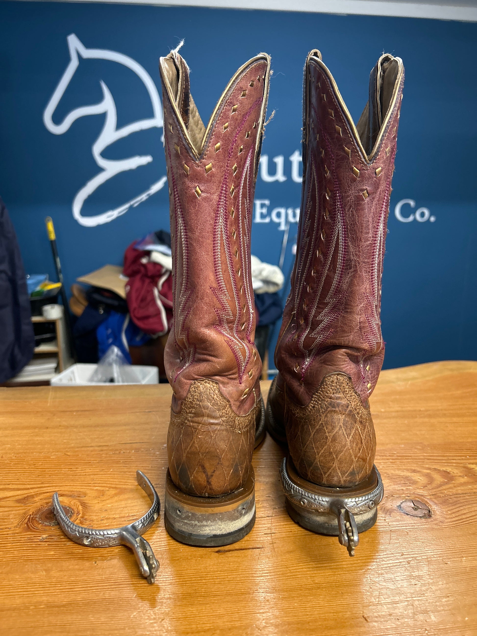 Ariat Callahan Western Cowboy Boot 6.5-Cowboy Boots-Consignment-Evolution Equestrian Co.