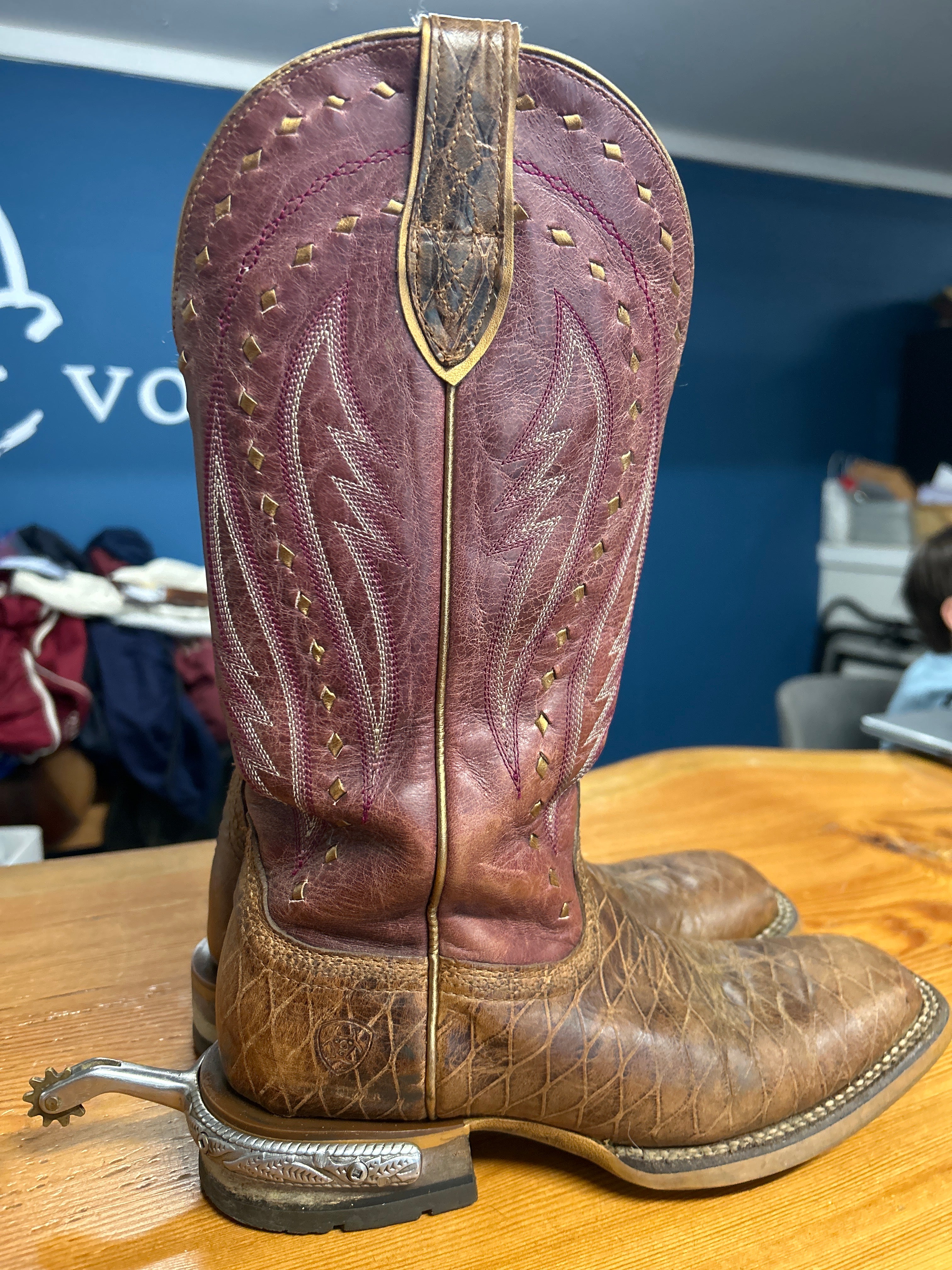 Ariat Callahan Western Cowboy Boot 6.5-Cowboy Boots-Consignment-Evolution Equestrian Co.