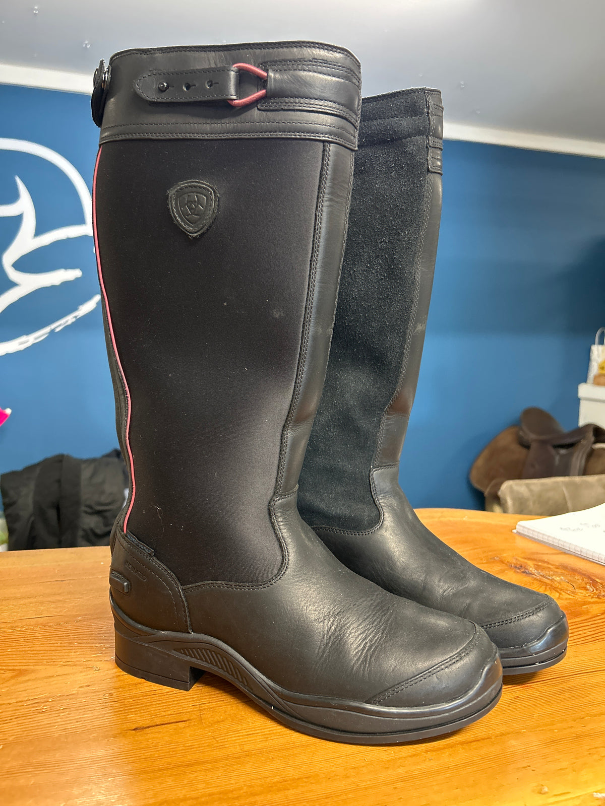 Ariat Extreme Pro H2O Insulated Tall Boots 9-Footwear-Consignment-Evolution Equestrian Co.
