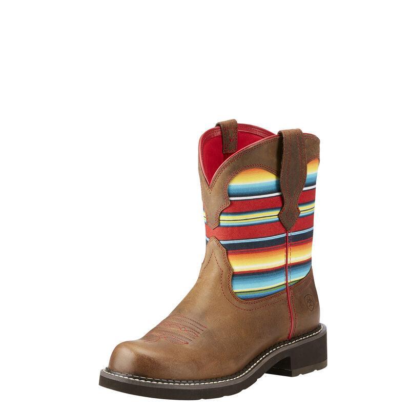 Ariat Fatbaby Heritage Twill Western Boot 6-Cowboy Boots-Consignment-Evolution Equestrian Co.