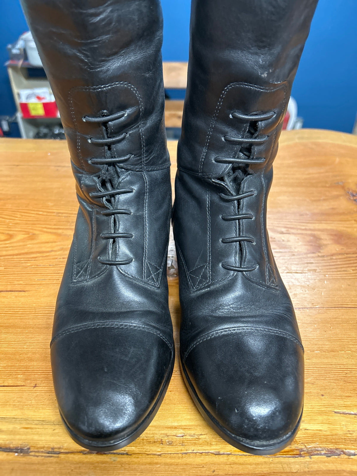 Ariat Field Boots 7 Tall-Riding Boots-Consignment-Evolution Equestrian Co.