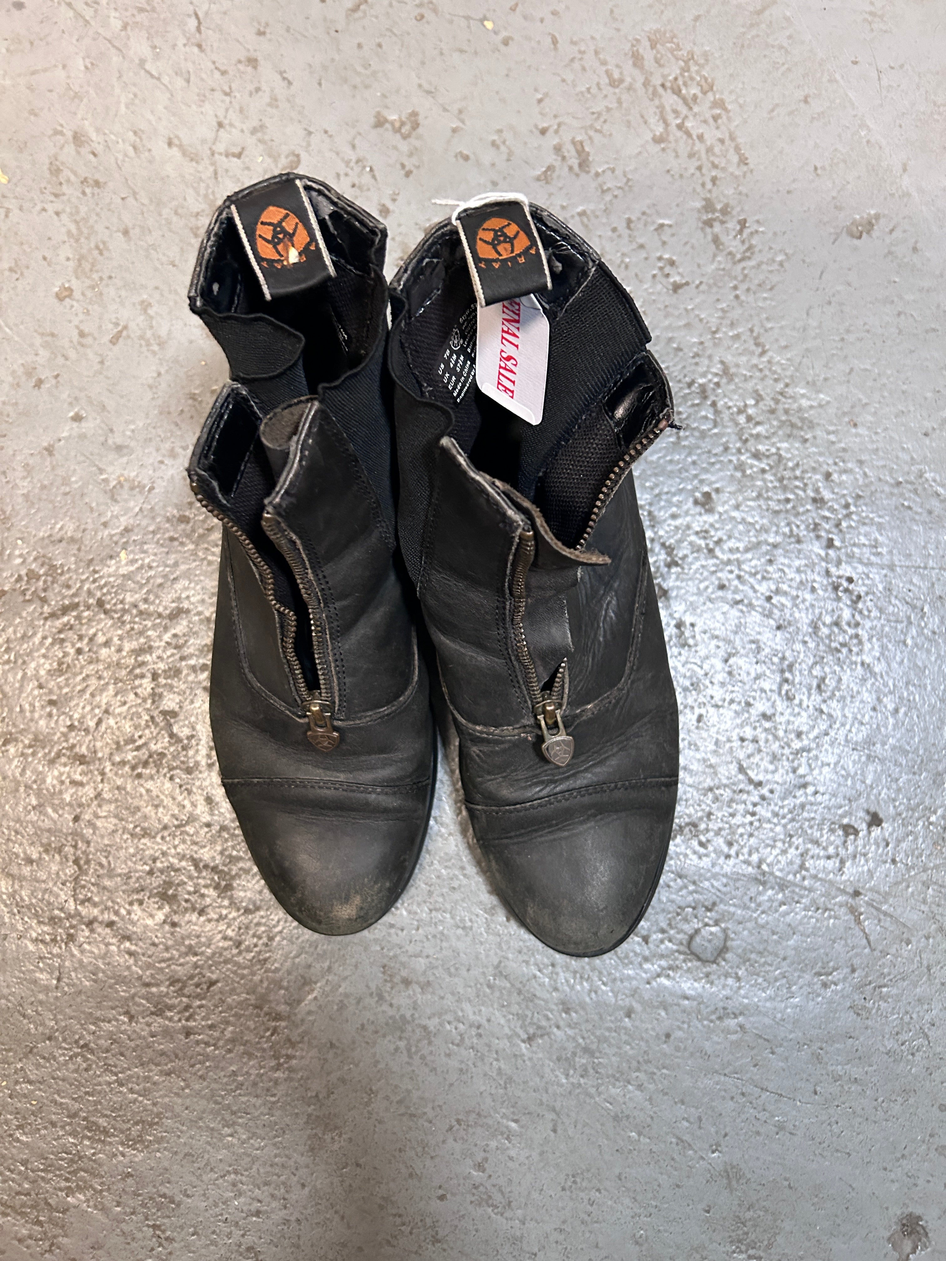 Ariat Paddock Boots 7B-Paddock Boots-Consignment-Evolution Equestrian Co.