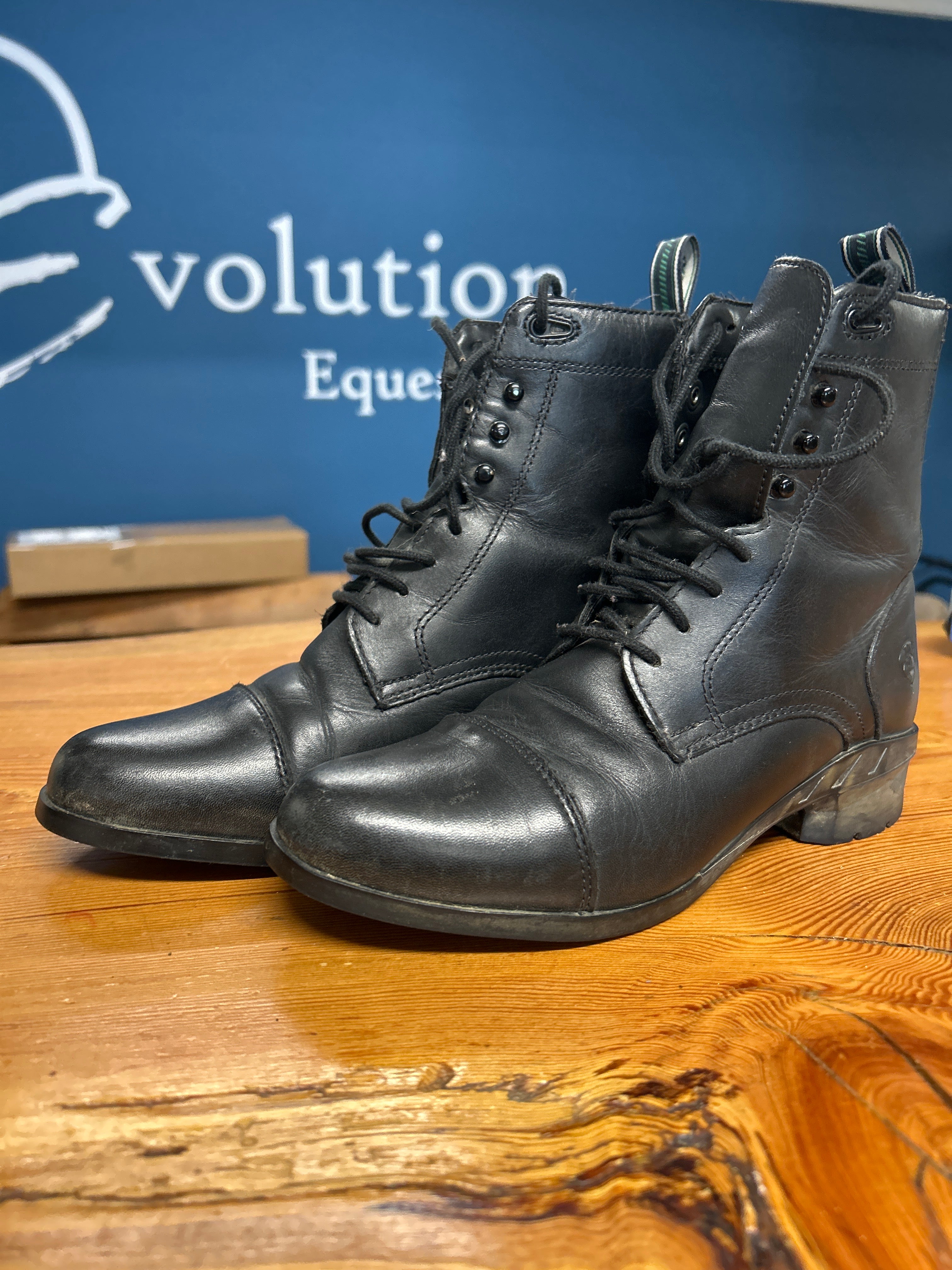 Ariat Paddock Boots 8-Shoes-Consignment-Evolution Equestrian Co.