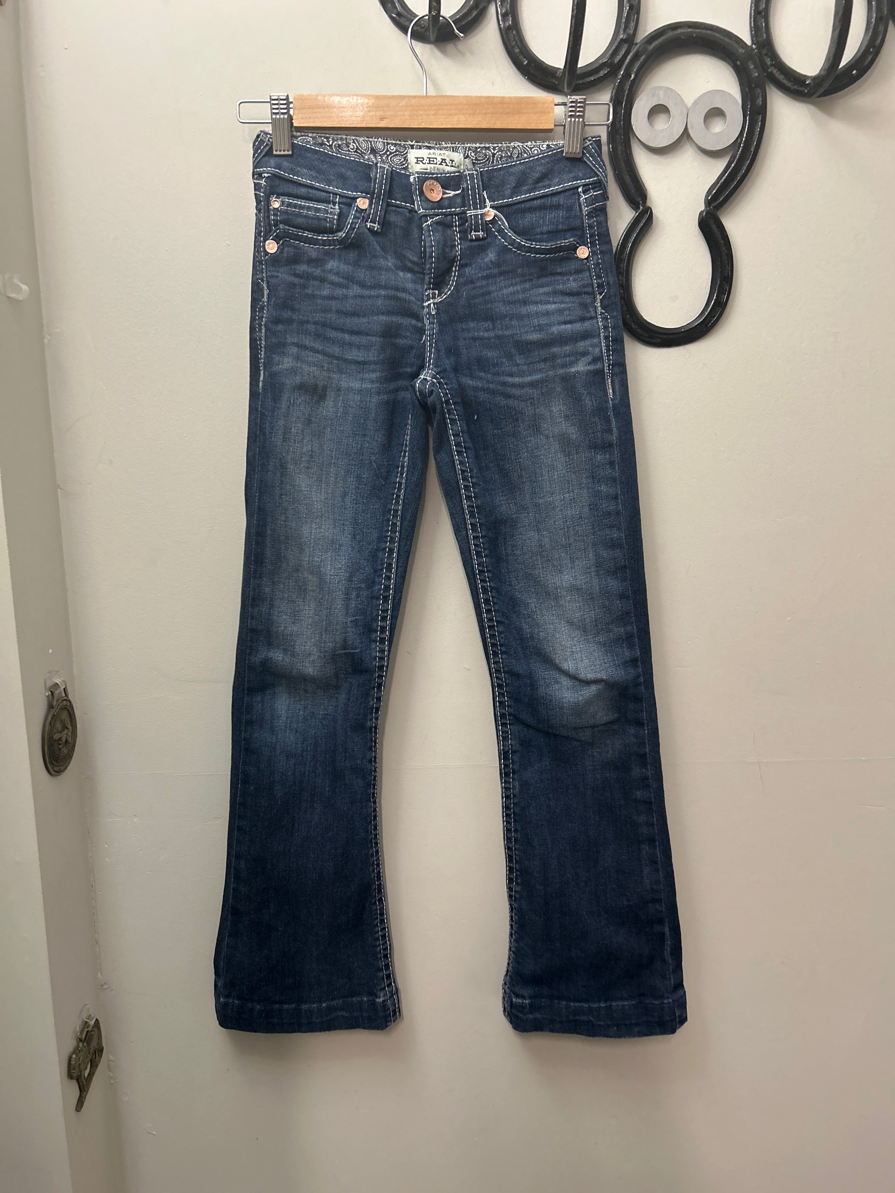 Ariat Riky Kids Boot Cut Jean 10-Jeans-Consignment-Evolution Equestrian Co.