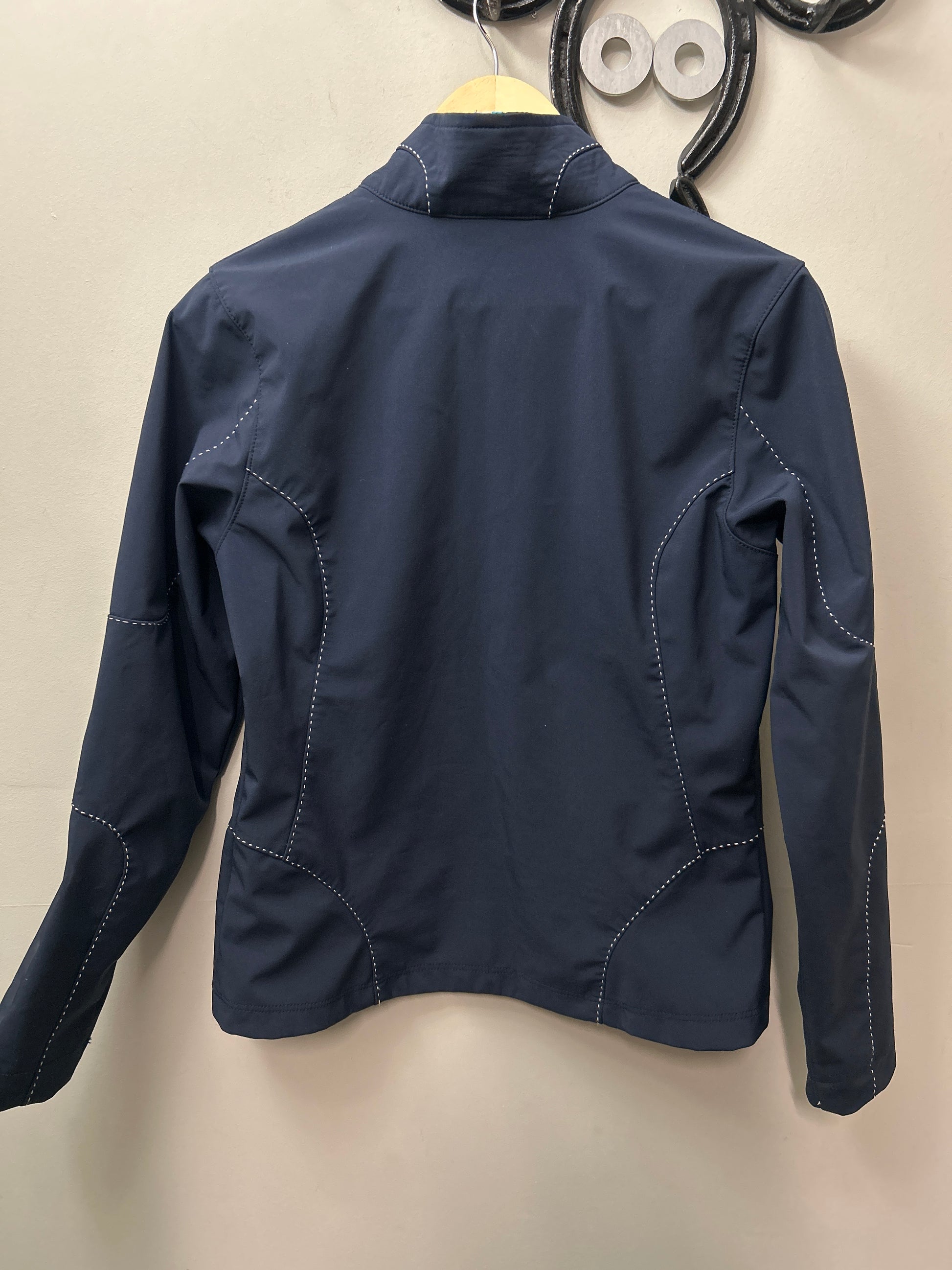 Ariat Softshell Navy Jacket Medium-Accessories-Consignment-Evolution Equestrian Co.