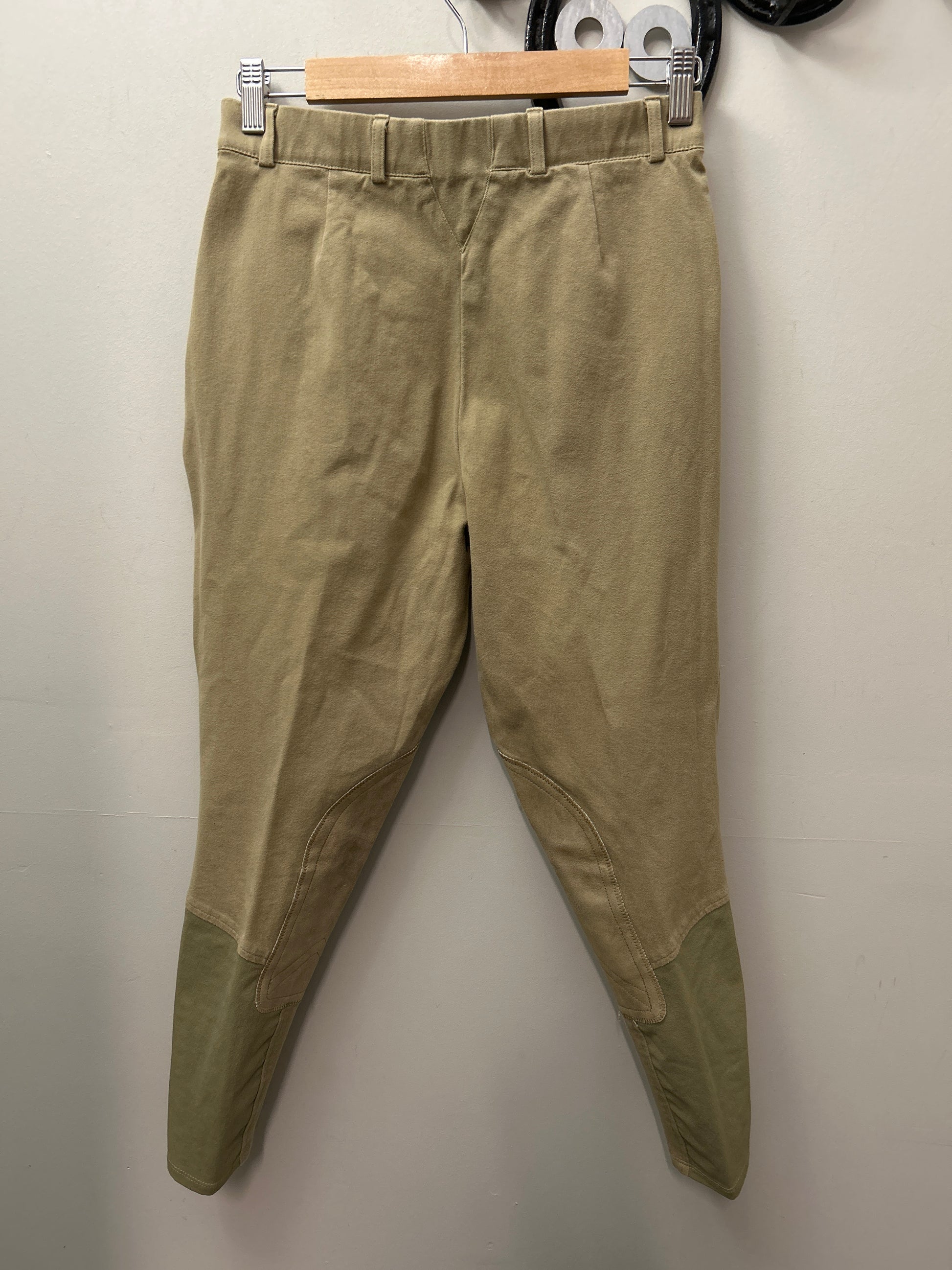 Ariat Sport Breeches Tan 30R-Breeches-Consignment-Evolution Equestrian Co.