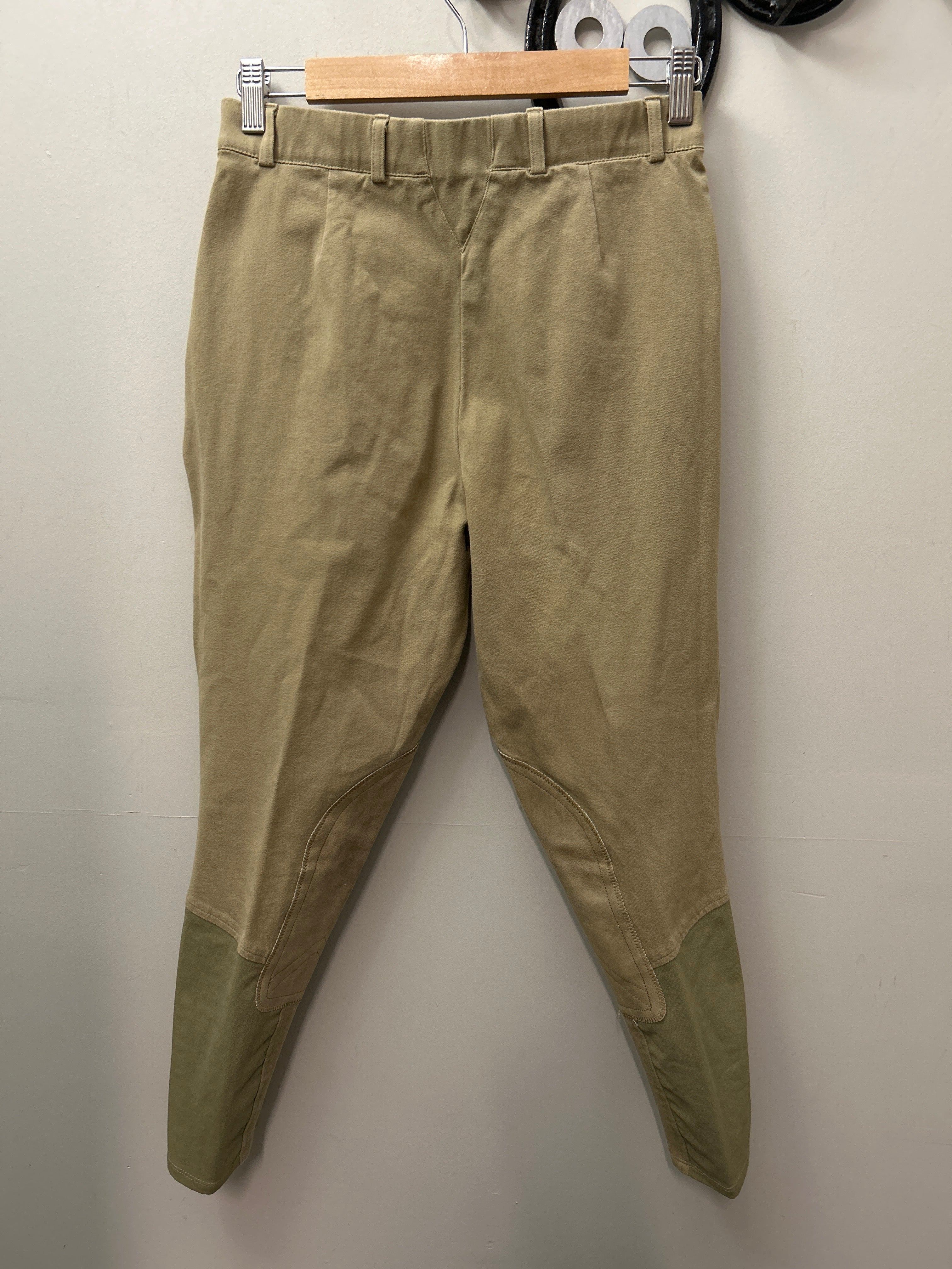 Ariat Sport Breeches Tan 30R-Breeches-Consignment-Evolution Equestrian Co.