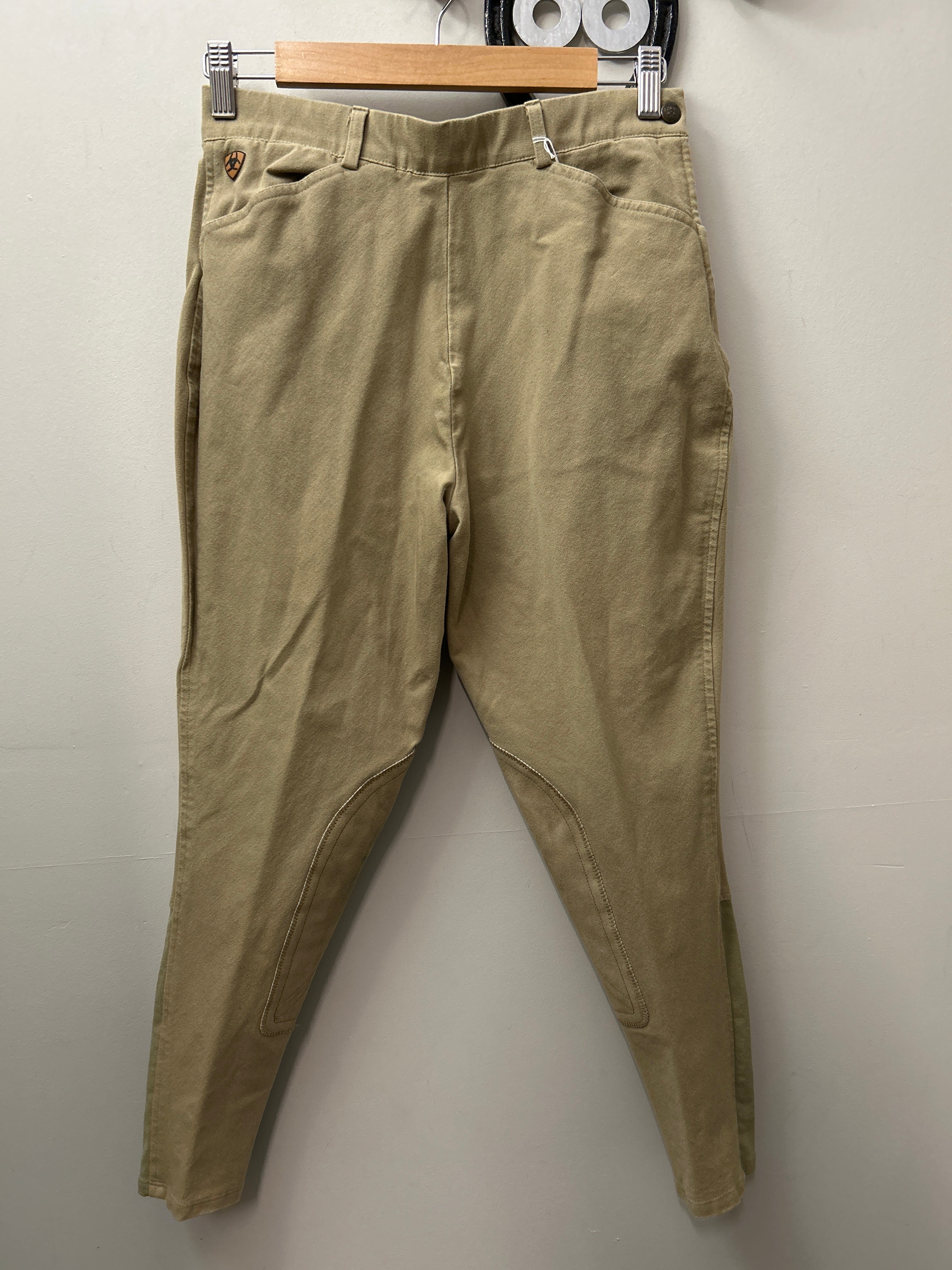 Ariat Sport Breeches Tan 30R-Breeches-Consignment-Evolution Equestrian Co.
