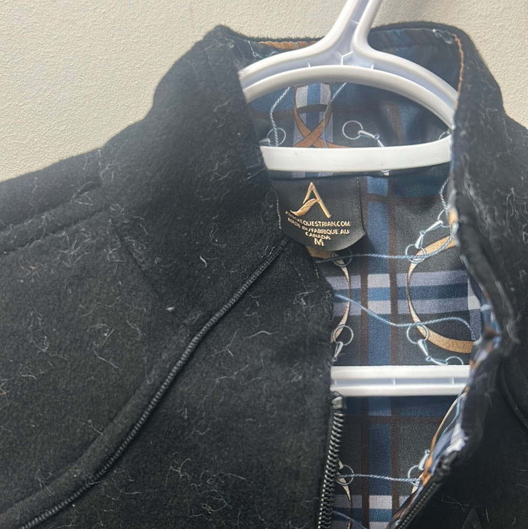 Arista Black Vest Medium-Clothing-Consignment-Evolution Equestrian Co.
