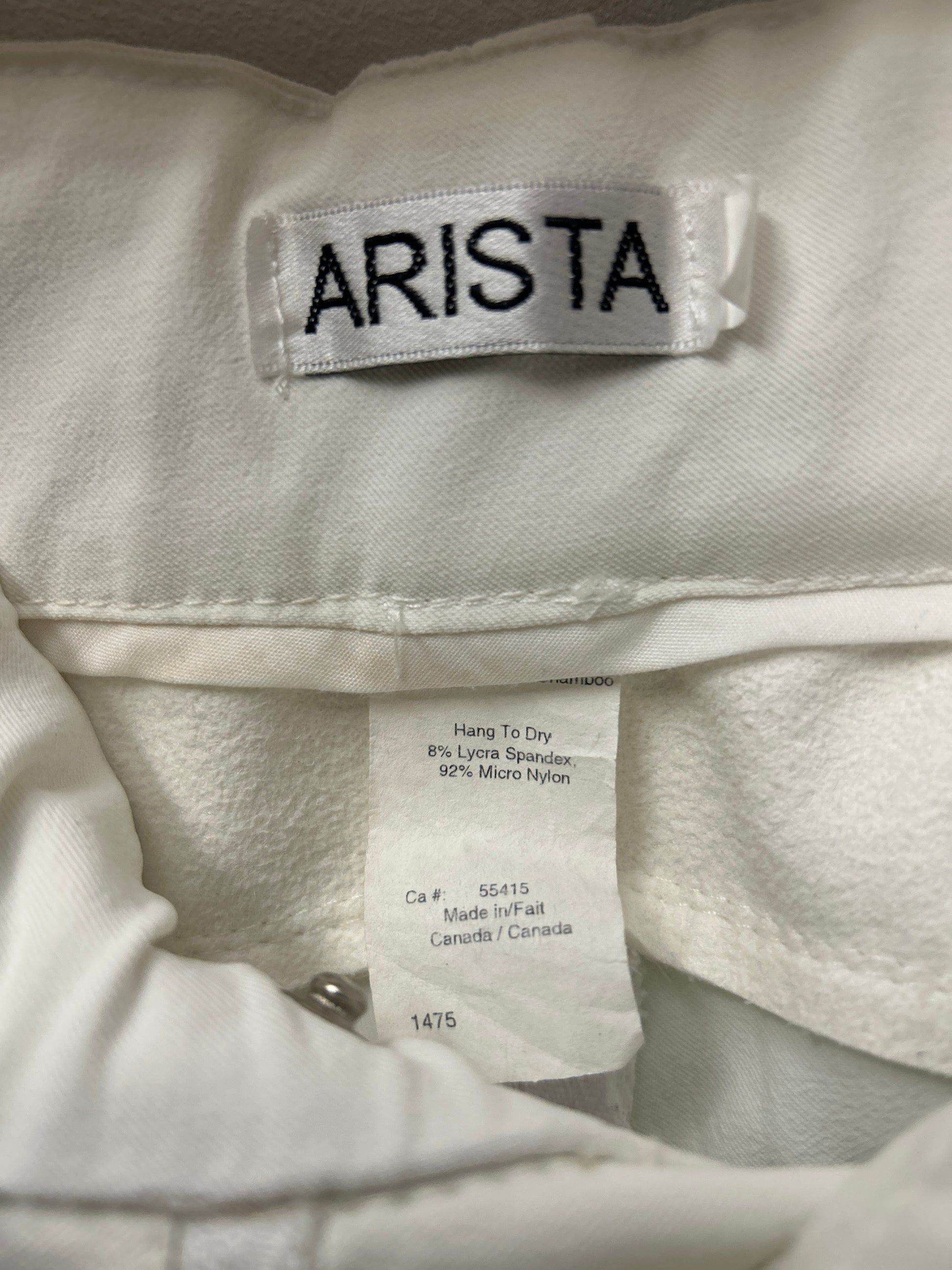 Arista Full Seat White Breeches 26T-Breeches-Consignment-Evolution Equestrian Co.