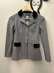 Arista Grey Dressage Show Coat XSmall-Show Jacket-Consignment-Evolution Equestrian Co.