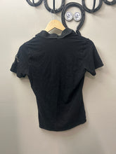 Load image into Gallery viewer, Arista Polo Shirt Black Medium-Riding Shirts-Consignment-Evolution Equestrian Co.
