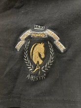 Load image into Gallery viewer, Arista Polo Shirt Black Medium-Riding Shirts-Consignment-Evolution Equestrian Co.
