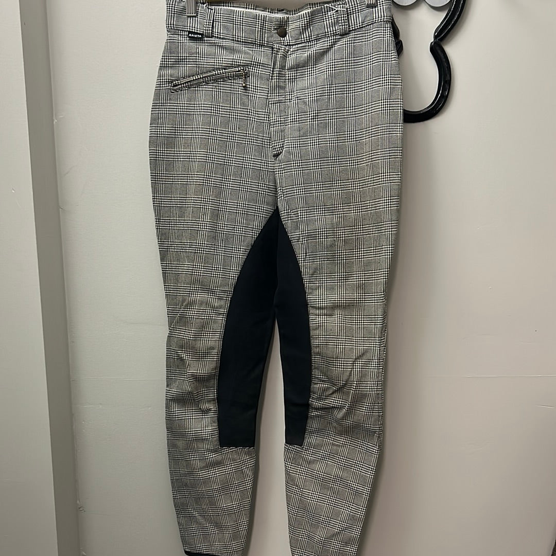 Arista Real Leather Full Seat Breeches 28-Clothing-Consignment-Evolution Equestrian Co.