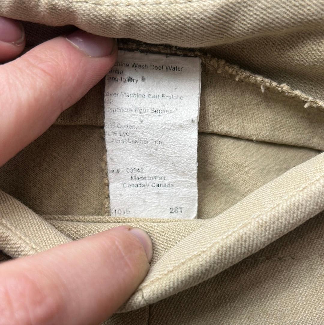 Arista Side Zip Tan Breeches 28T-Breeches-Consignment-Evolution Equestrian Co.