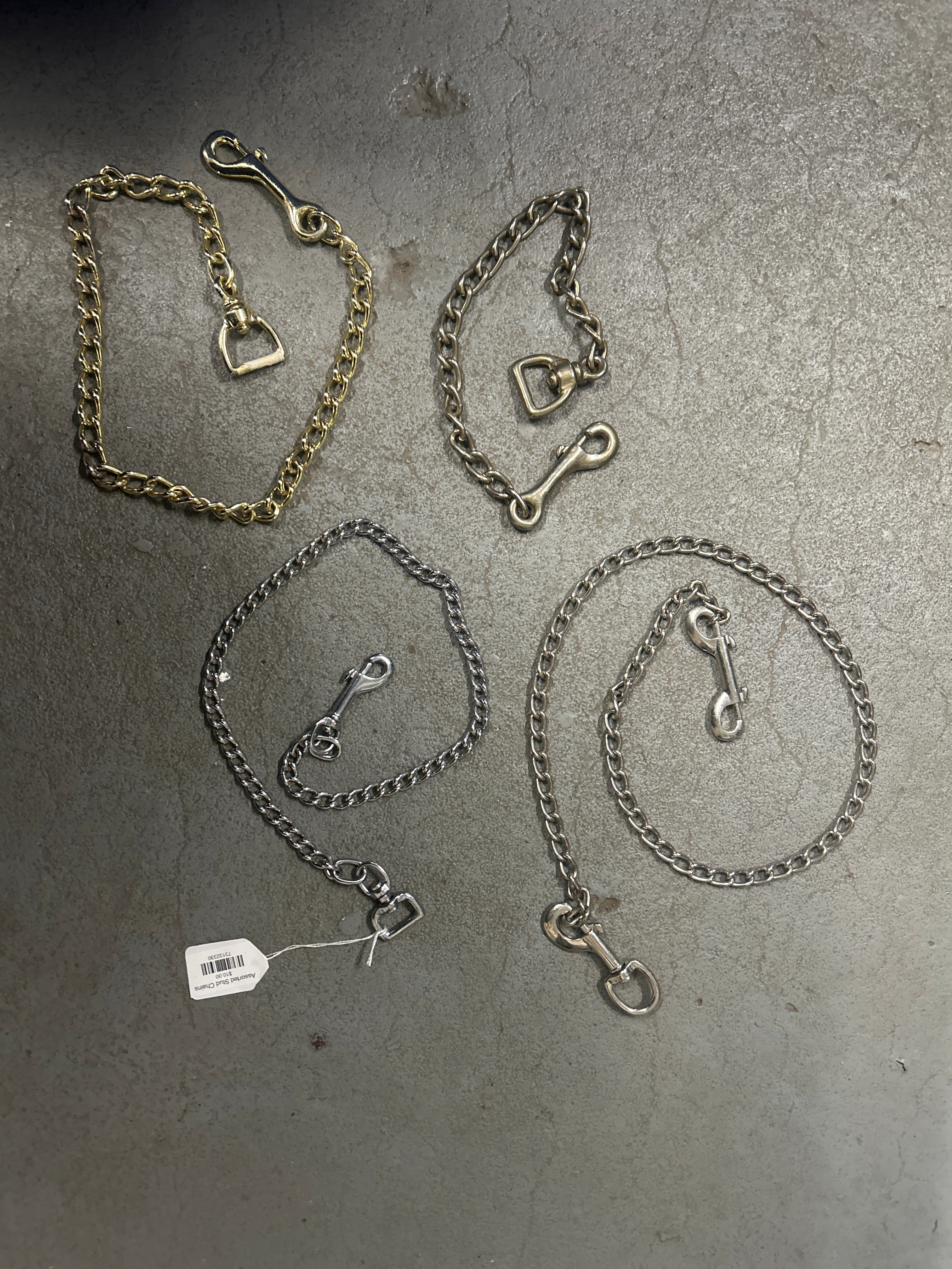 Assorted Stud Chains-Horse Tack-Consignment-Evolution Equestrian Co.