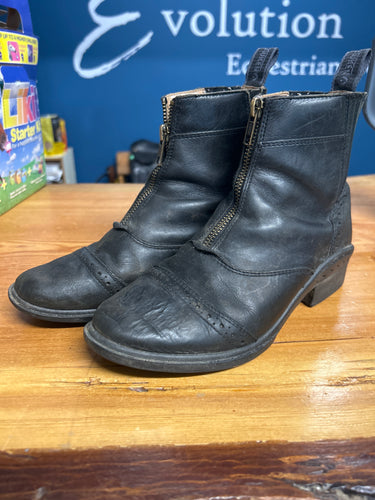 Auken Kids Paddock Boots 5-Half Chaps-Consignment-Evolution Equestrian Co.
