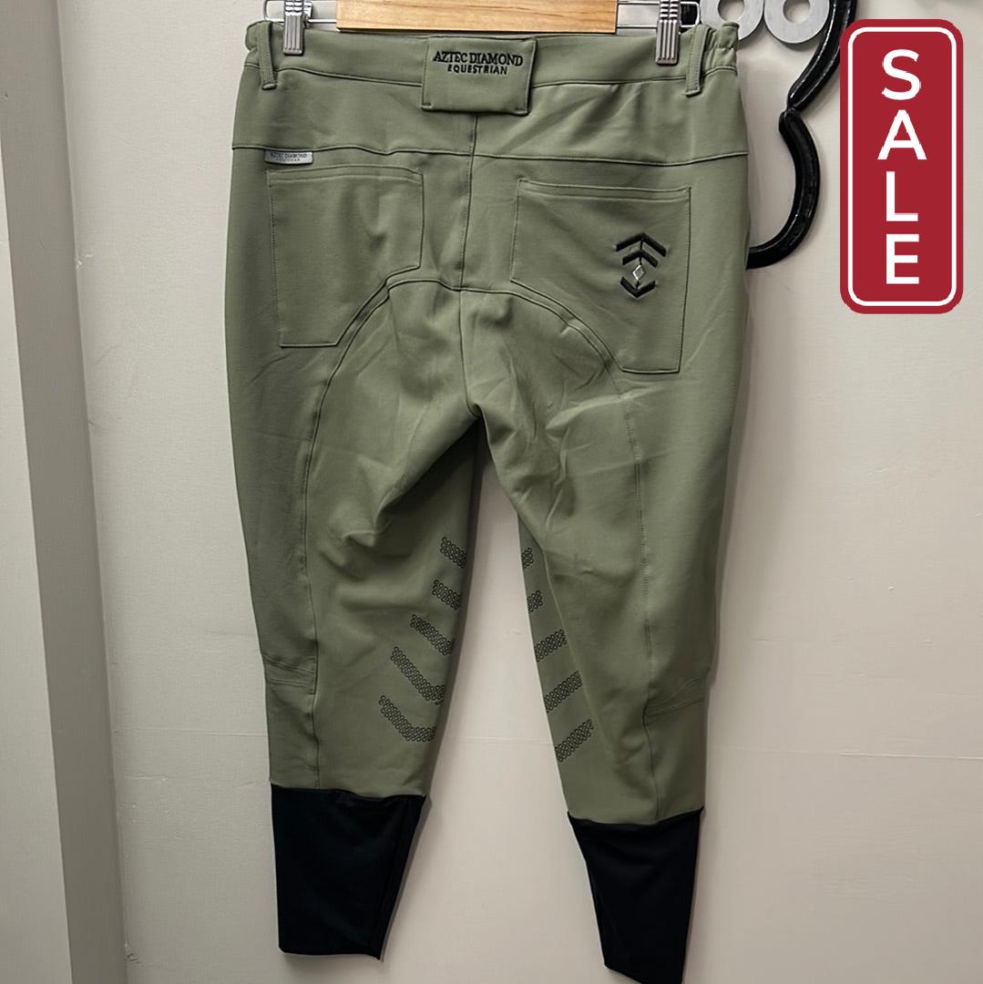 Aztec Diamon Technical Breeches 10-Riding Clothes-Consignment-Evolution Equestrian Co.