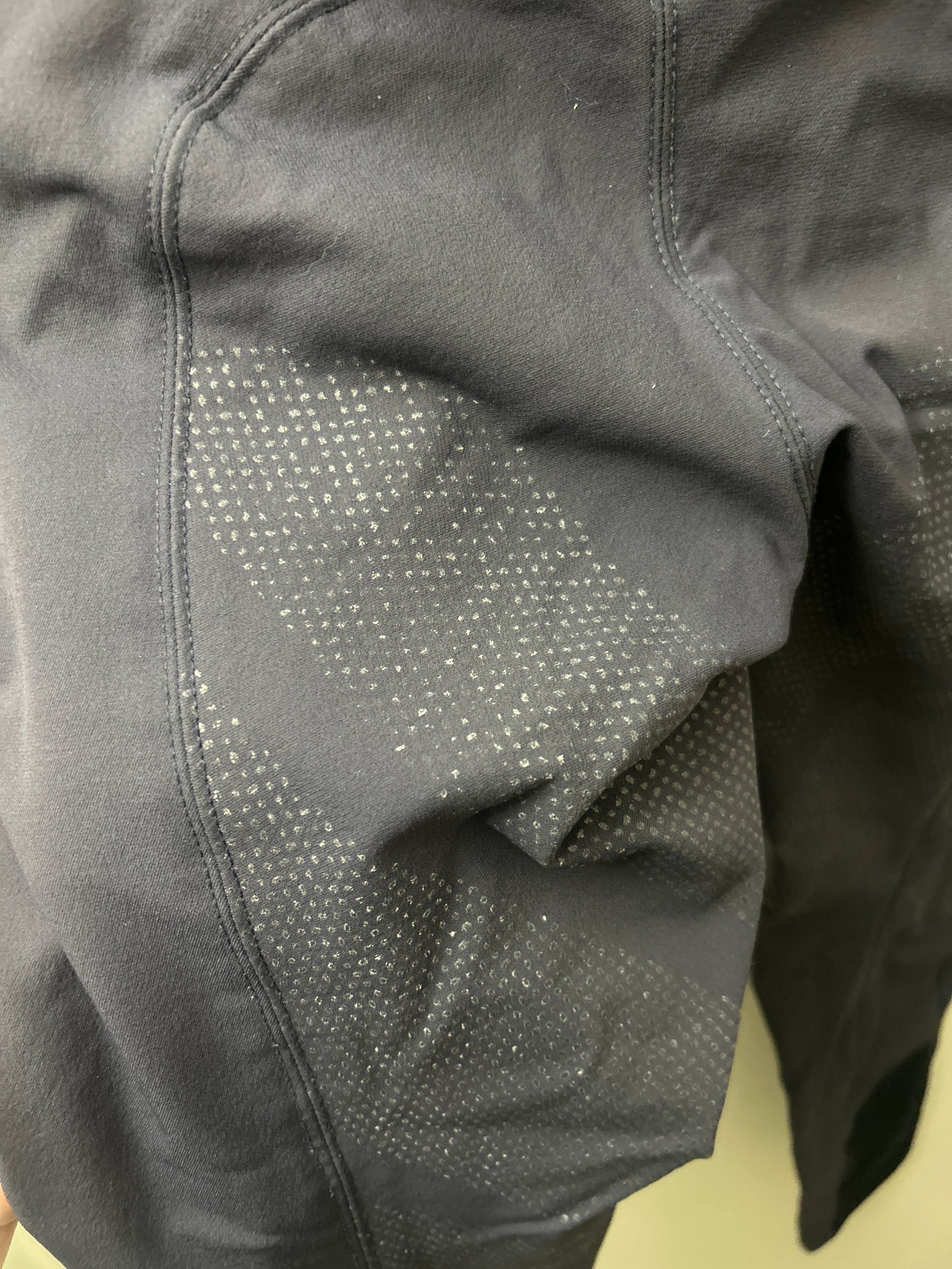 B Vertigo Navy Full Seat Breeches 28-Breeches-Consignment-Evolution Equestrian Co.