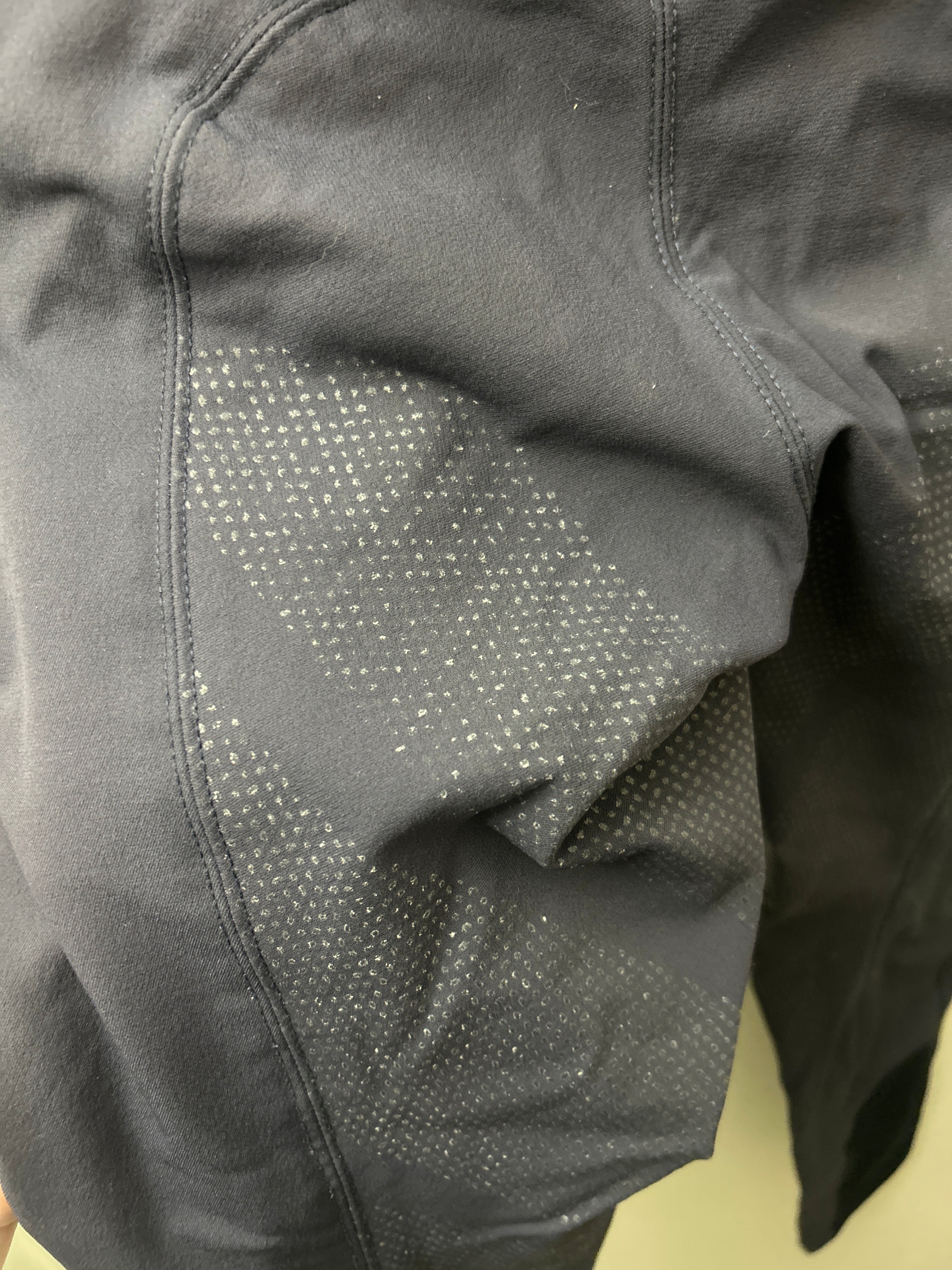 B Vertigo Navy Full Seat Breeches 28-Breeches-Consignment-Evolution Equestrian Co.