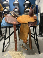 Load image into Gallery viewer, 14&quot; Frontier Barrel Saddle
