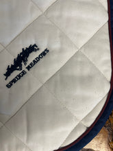 Load image into Gallery viewer, Spruce Meadows English Saddle Pad
