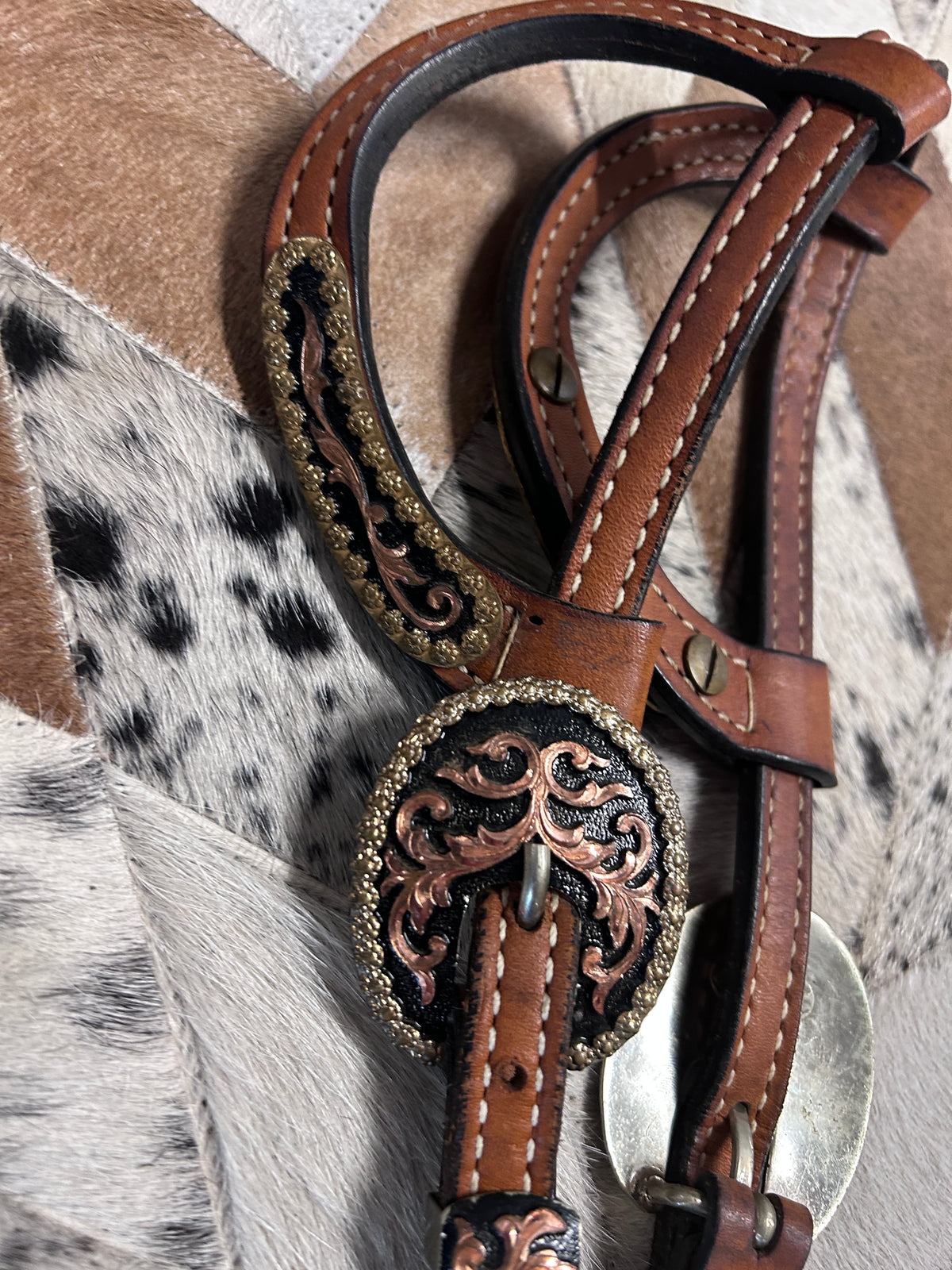 Dale Chevaz Western Show Headstall