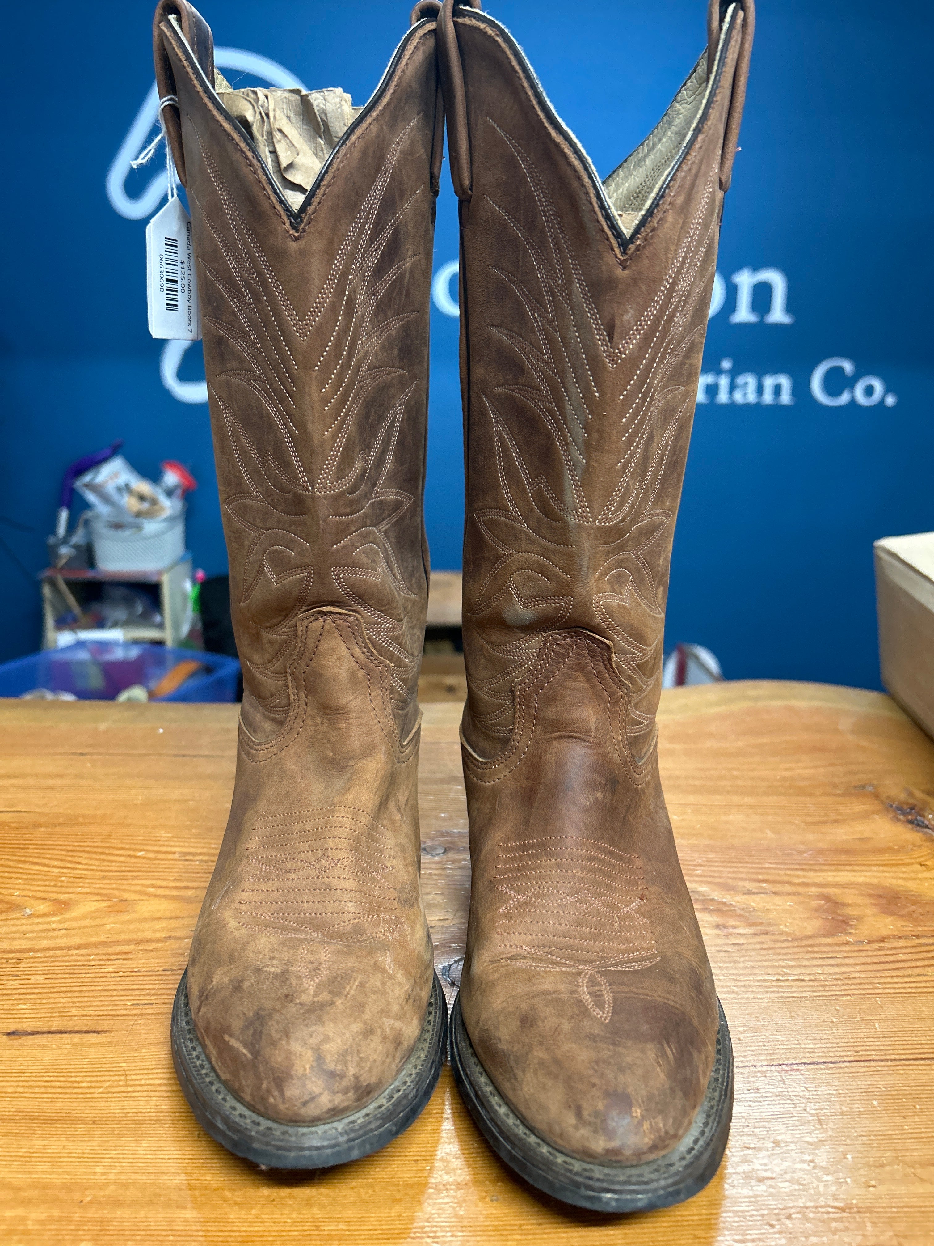 Canada West Cowboy Boots 7