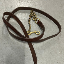 Load image into Gallery viewer, Walsh Leather Lead with Chain
