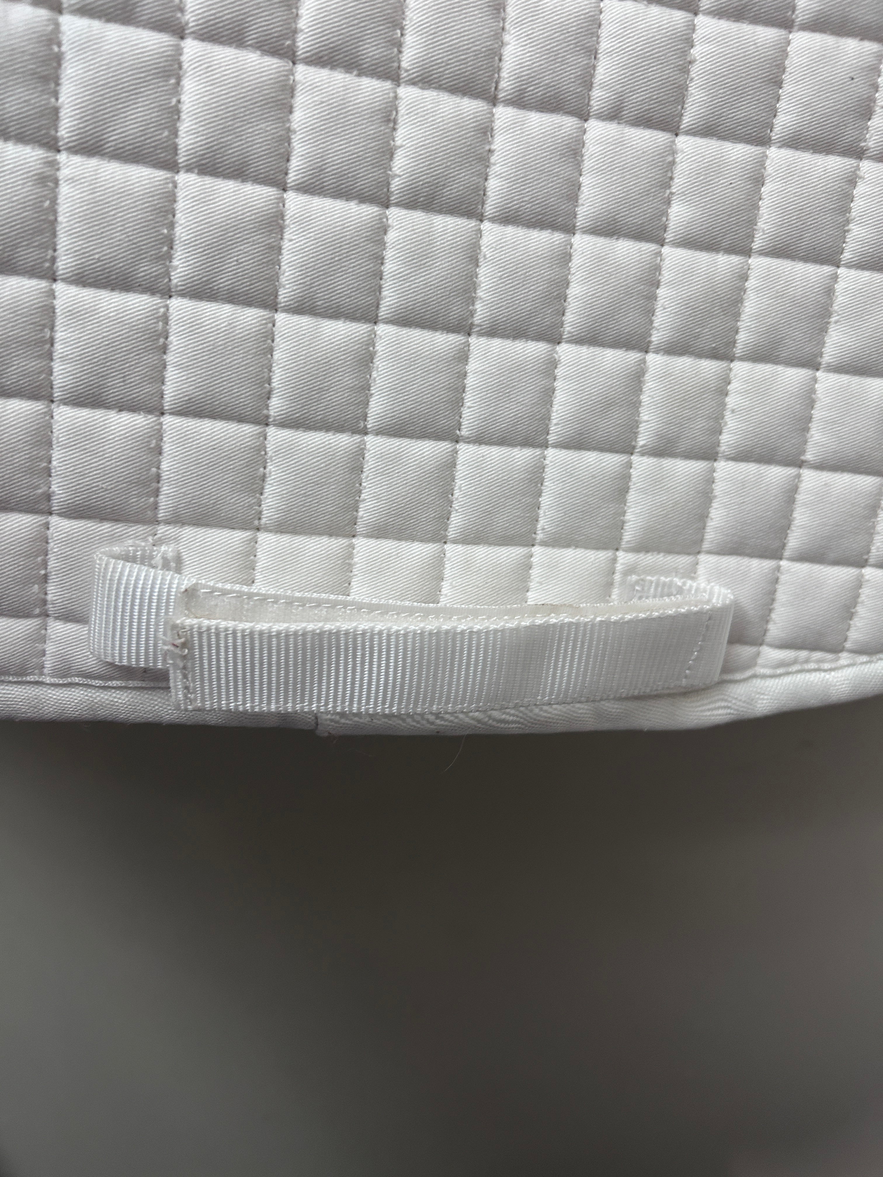 Back on Track White Dressage Saddle Pad