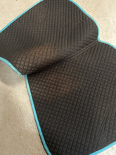 Load image into Gallery viewer, Shires Performance Turquoise Pony Saddle Pad
