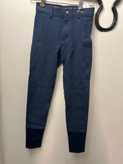 Elation Red Label Sport Navy Kid's Breeches 12