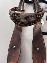 Cowhide Western Headstall