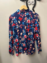 Load image into Gallery viewer, Floral Quarter Zip 2XL
