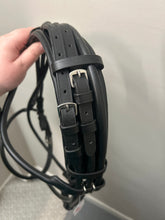 Load image into Gallery viewer, Rolled Leather Dressage Bridle
