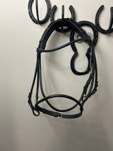 Load image into Gallery viewer, Rolled Leather Dressage Bridle
