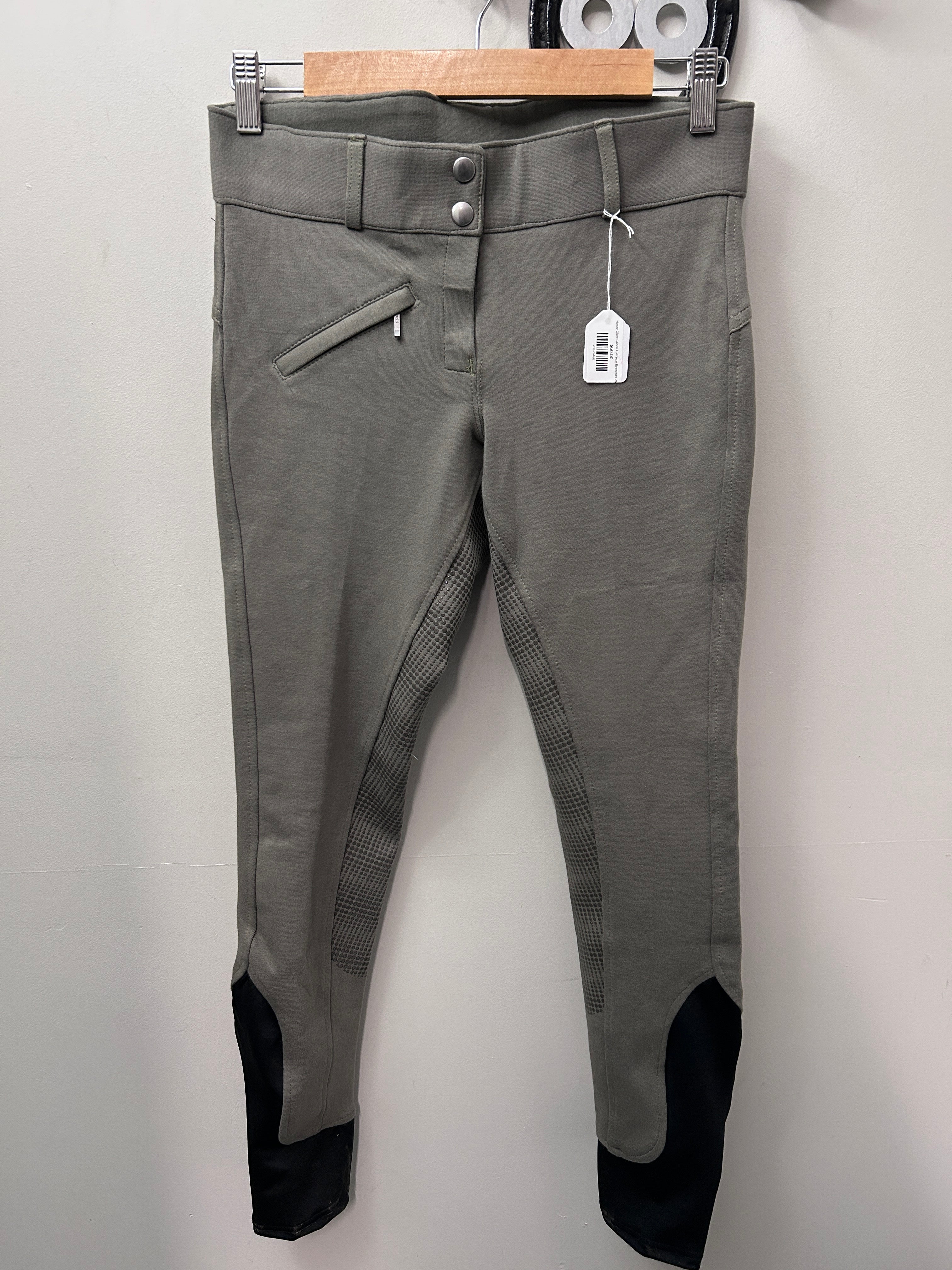 Horze Olive Green Full Seat Breeches 26