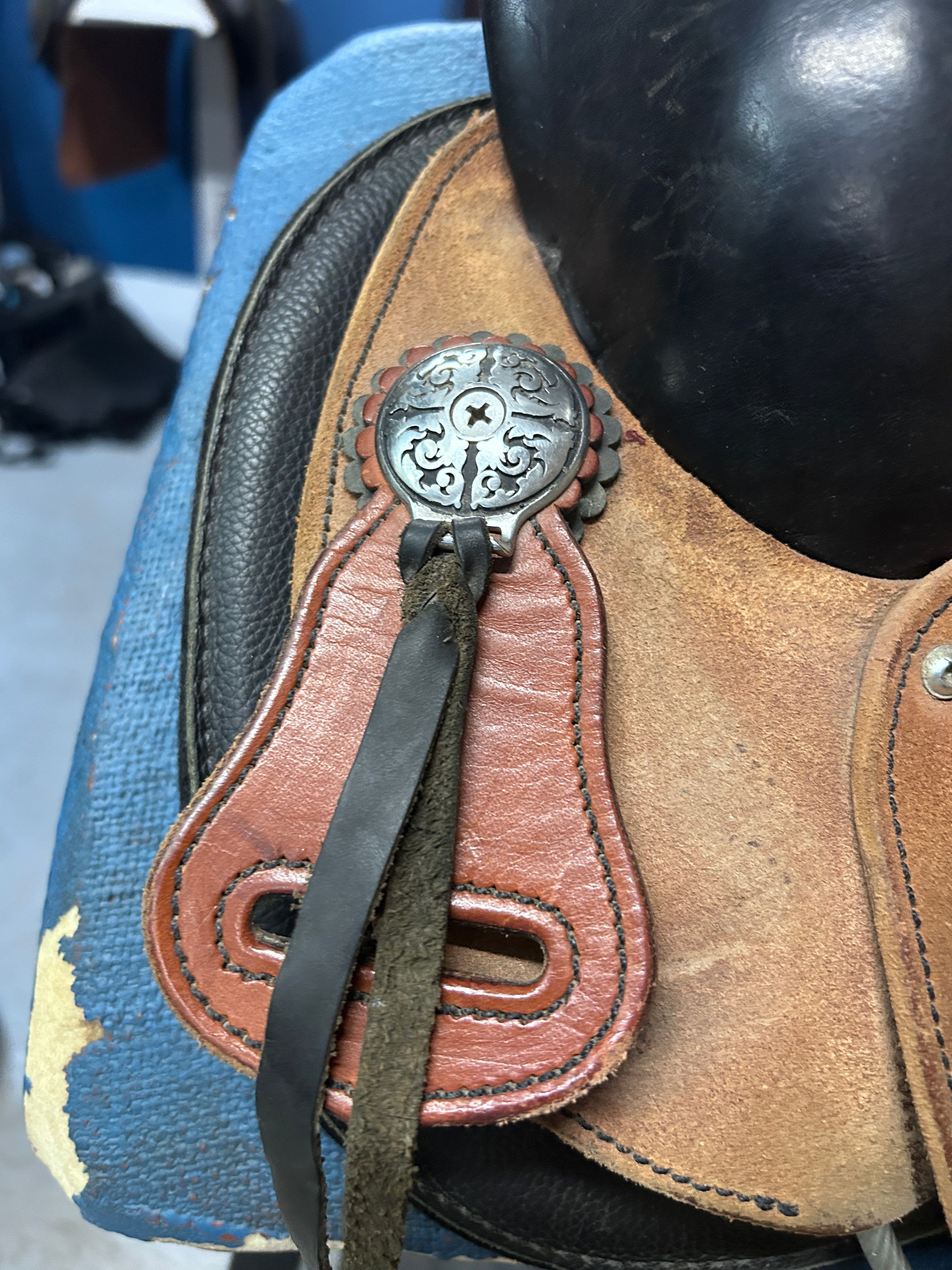 15.5" EZ-Fit Treeless Western Saddle-Saddle-Consignment-Evolution Equestrian Co.
