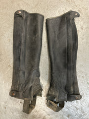 Leather Half Chaps Large