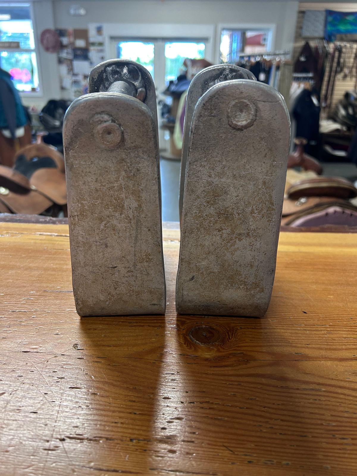 Handmade Angled Western Stirrups