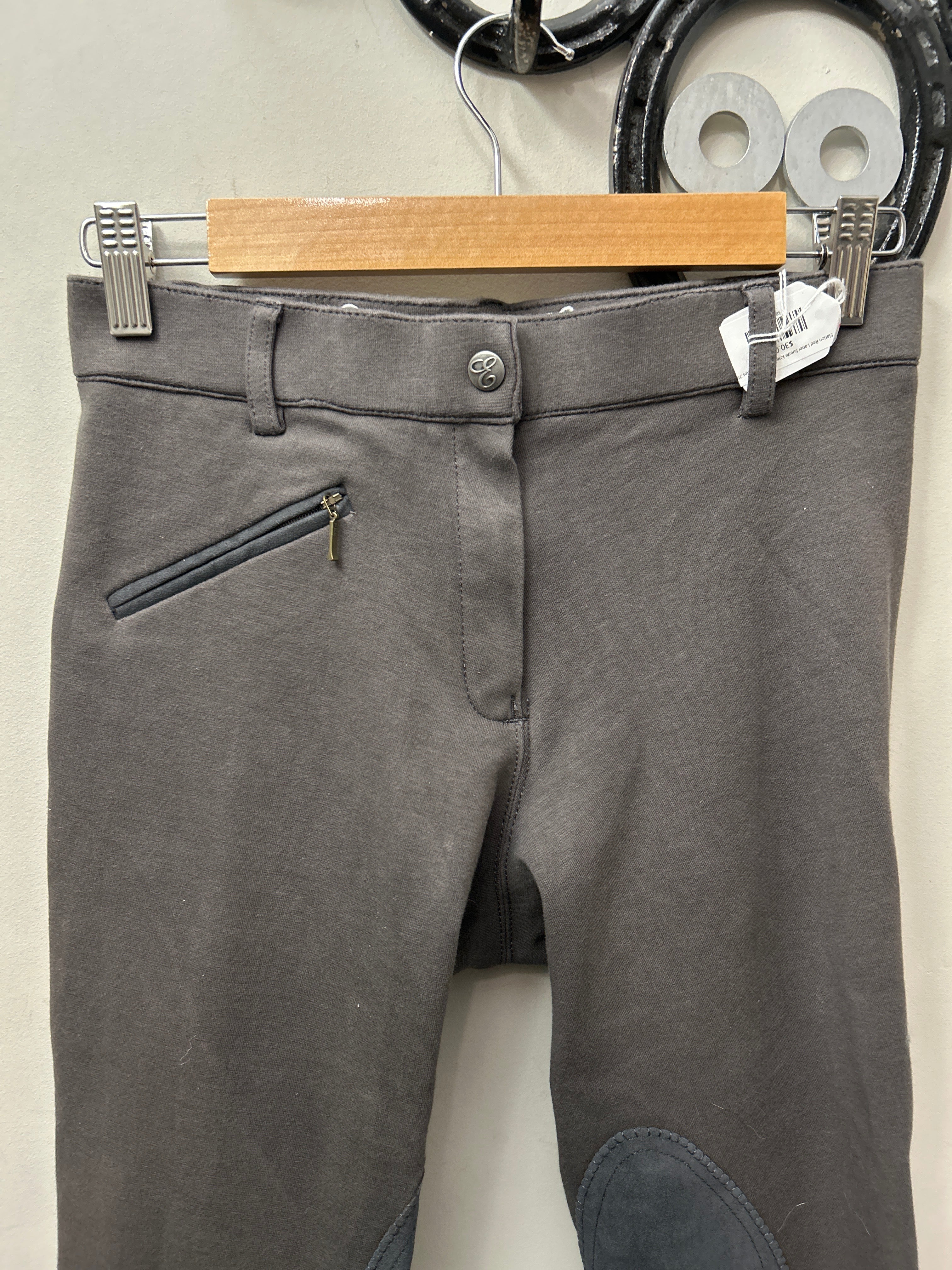 Elation Red Label Suede Knee Patch Breeches 28