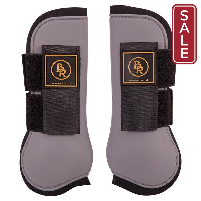 BR Basic Grey Tendon Boots-Horse Boots-Bieman De Haas-Pony-Evolution Equestrian Co.