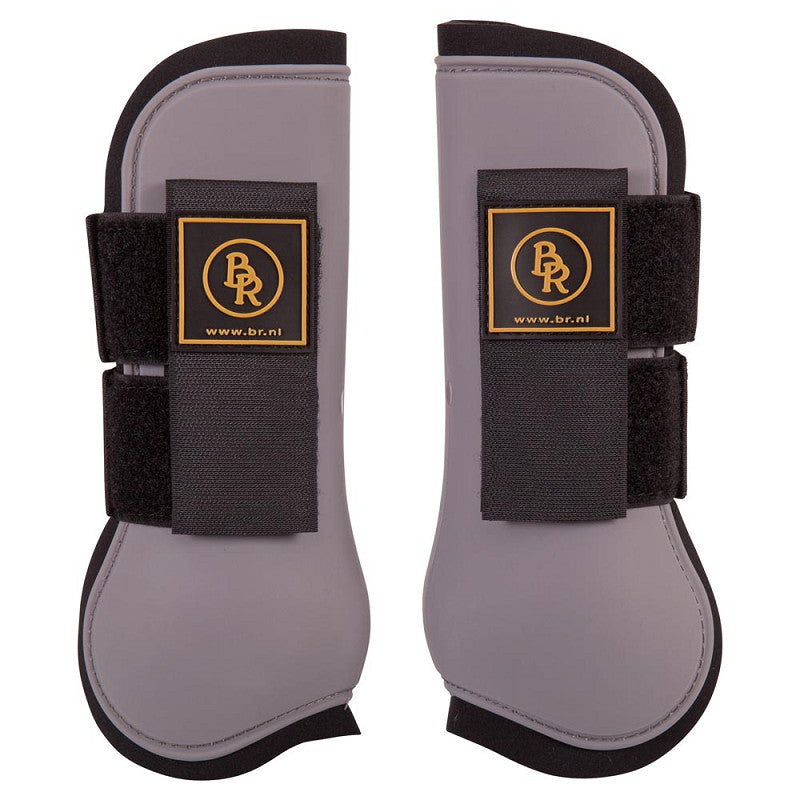 BR Basic Grey Tendon Boots-Horse Boots-Bieman De Haas-Pony-Evolution Equestrian Co.