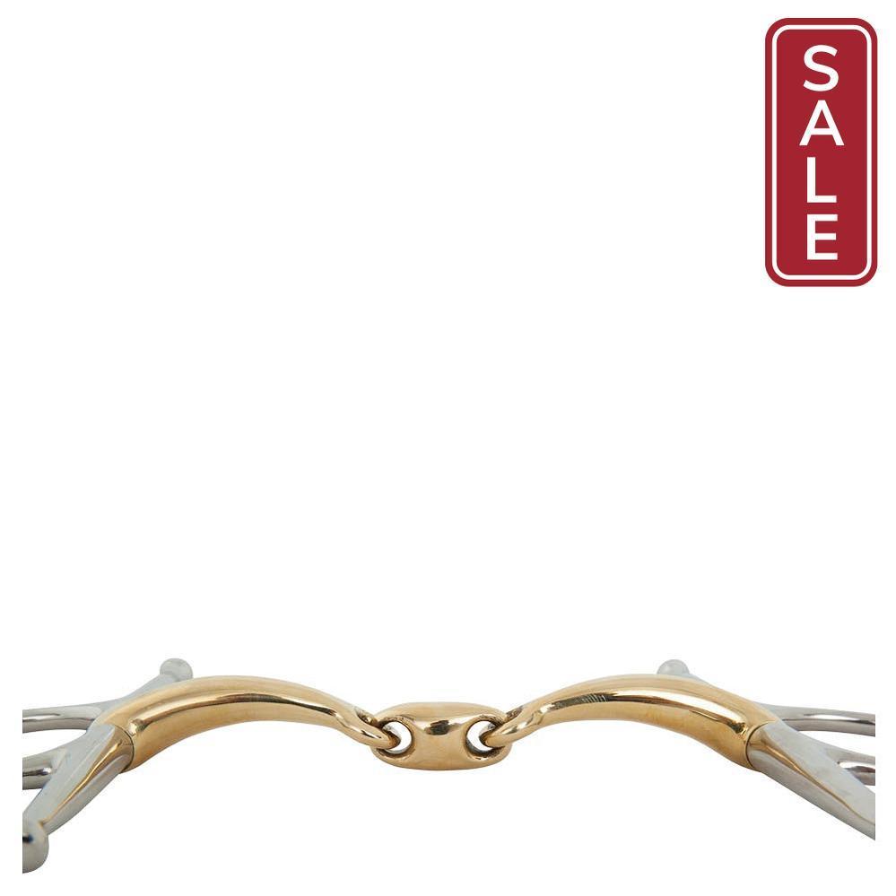 BR Double Jointed Full Cheek Soft Contact-Bit-Bieman De Haas-12.5 cm / 5"-Evolution Equestrian Co.