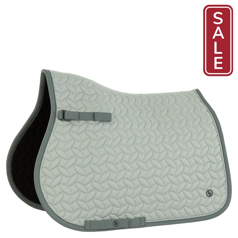 BR Isabeu English Saddle Pad-English Saddle Pad-Bieman De Haas-Slate Grey-Evolution Equestrian Co.