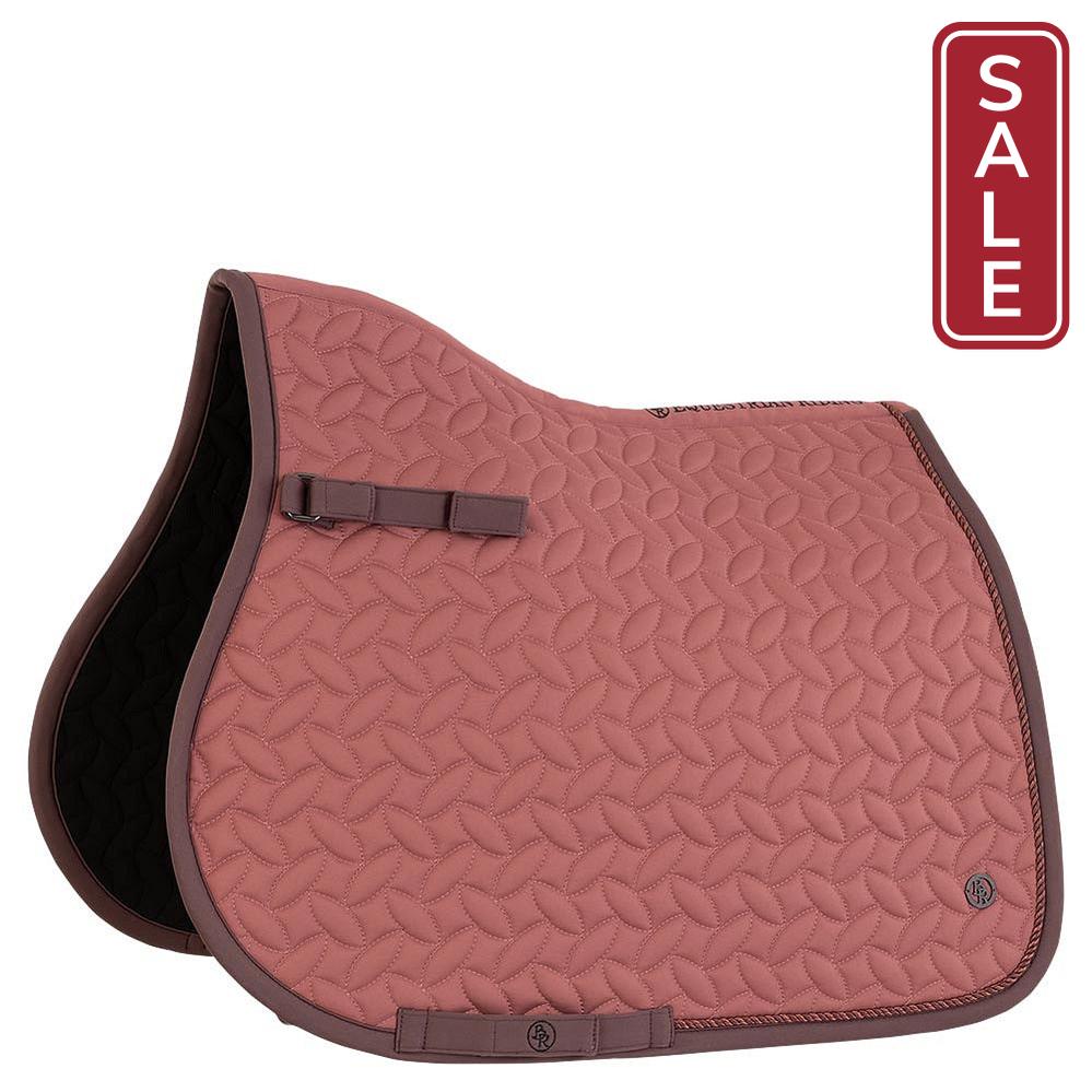 BR Isabeu English Saddle Pad-English Saddle Pad-Bieman De Haas-Roan Rouge-Evolution Equestrian Co.