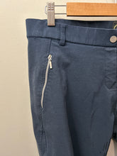 Load image into Gallery viewer, BR Navy Full Seat Breeches 34-Breeches-Consignment-Evolution Equestrian Co.
