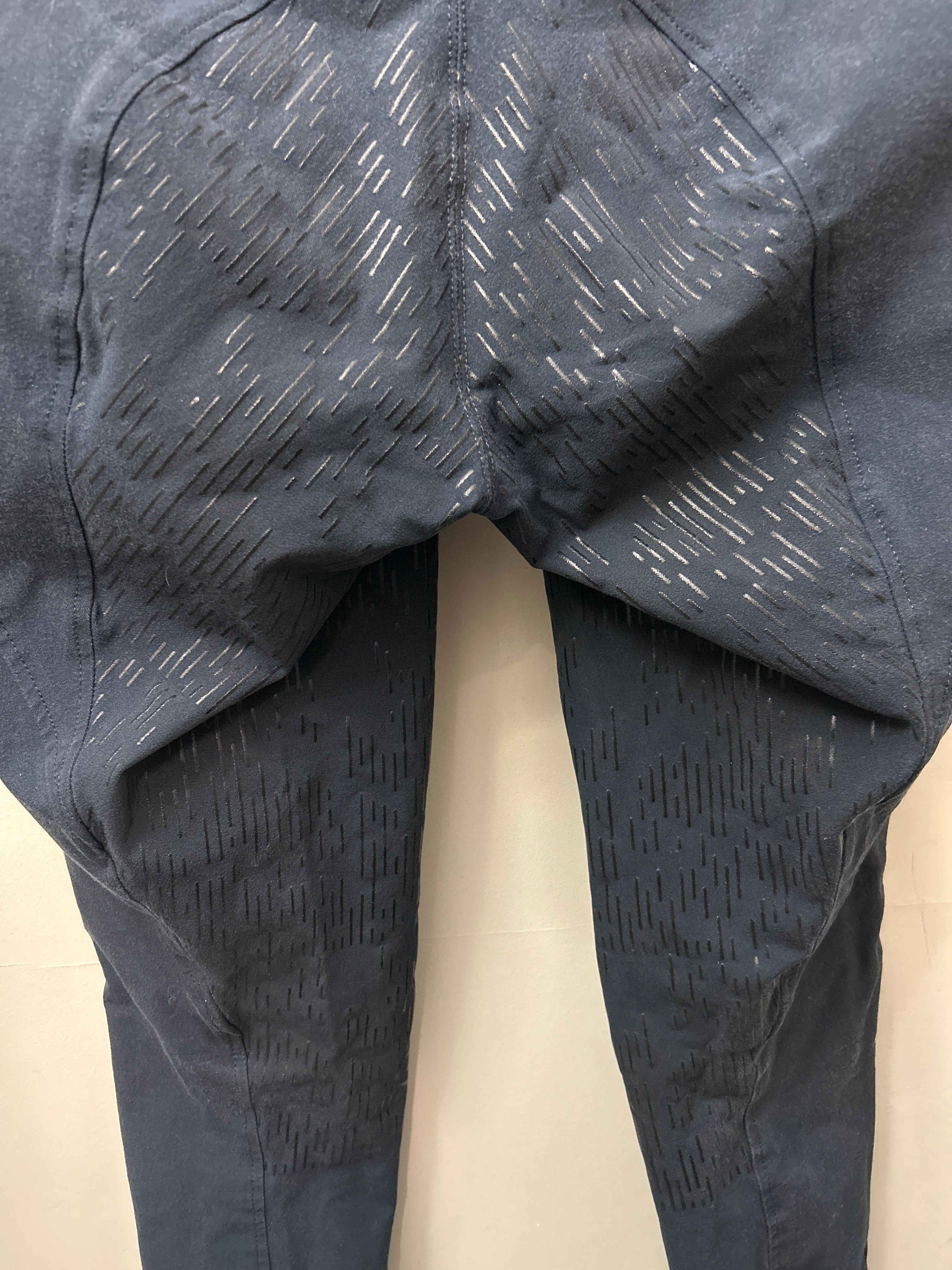 BR Navy Full Seat Breeches 34-Breeches-Consignment-Evolution Equestrian Co.